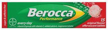 Load image into Gallery viewer, BEROCCA PERFORMANCE EFFERVESCENT ORIGINAL 15 TABS
