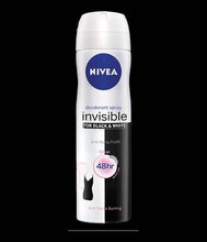 Load image into Gallery viewer, NIVEA INVISIBLE BLACK & WHITE CLR DEODORANT SPRAY