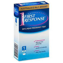 Load image into Gallery viewer, FIRST RESPONSE PREGNANCY TEST, 1 TEST