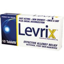 Load image into Gallery viewer, Levrix Antihistamine 5mg Tablets 10