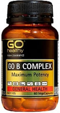Load image into Gallery viewer, GO Healthy GO B Complex Capsules 60
