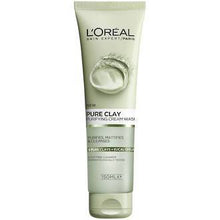 Load image into Gallery viewer, L'OREAL PURE CLAY + EUCALYPTUS CREAM WASH 150ML