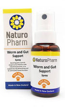 Load image into Gallery viewer, Naturo Pharm Pet-Med Worm & Gut Support Spray 25ml