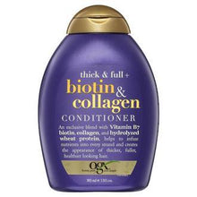 Load image into Gallery viewer, ORGANIX BIOTIN & COLLAGEN CONDITIONER 385ml