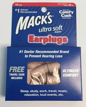 Load image into Gallery viewer, MACK'S Ultra Soft Foam Ear Plugs - 10 Pairs