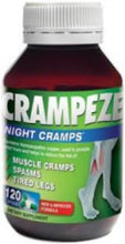 Load image into Gallery viewer, CRAMPEZE NIGHT CRAMPS CAPS 120