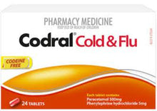 Load image into Gallery viewer, Codral Cold & Flu Tablets 24 CODEINE FREE
