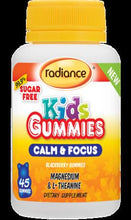 Load image into Gallery viewer, Radiance Kids Gummies Calm & Focus 45Gum