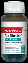 Load image into Gallery viewer, NUTRA-LIFE ProBiotica? Daily Health 30 Caps
