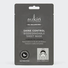Load image into Gallery viewer, SUKIN SHINE CONTROL SHEET MASK 25ML