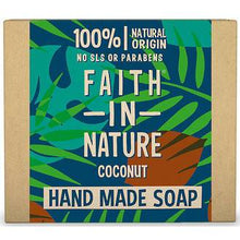 Load image into Gallery viewer, FAITH IN NATURE COCONUT HANDMADE SOAP