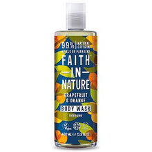 Load image into Gallery viewer, FAITH IN NATURE GRAPEFRUIT & ORANGE BODY WASH - 400ML