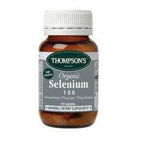 Load image into Gallery viewer, THOMPSON'S ORGANIC SELENIUM 150MCG 60 TABLETS