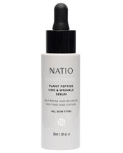 Load image into Gallery viewer, Natio Treatments Plant Peptide Line & Wrinkle Serum
