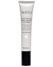 Load image into Gallery viewer, Natio Treatments Plant Peptide Firm & Smooth Eye Cream