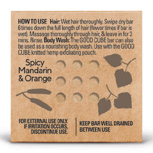 Load image into Gallery viewer, GOOD CUBE 2in1 Conditioning Shampoo Bar for Normal Hair