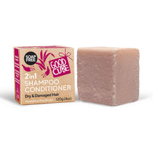 Load image into Gallery viewer, GOOD CUBE 2in1 Conditioning Shampoo Bar for Dry & Damaged Hair