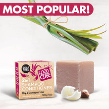 Load image into Gallery viewer, GOOD CUBE 2in1 Conditioning Shampoo Bar for Dry & Damaged Hair