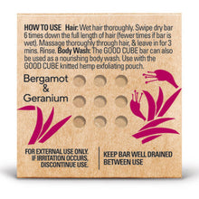 Load image into Gallery viewer, GOOD CUBE 2in1 Conditioning Shampoo Bar for Dry & Damaged Hair