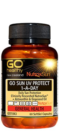 GO HEALTHY-GO SUN UV PROTECT 1-A-DAY-60 CAPS