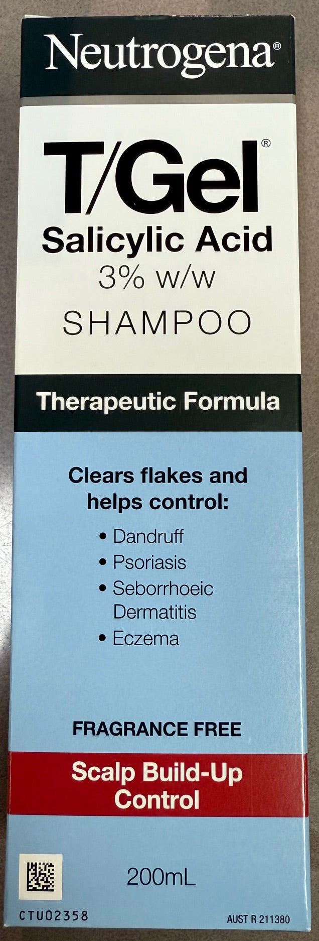NEUTROGENA T/GEL THERAPEUTIC SHAMPOO 200ML