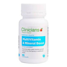 Load image into Gallery viewer, CLINICIANS MULTIVITAMIN &amp; MINERAL BOOST 90 CAPS
