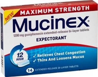 Mucinex Maxium Strength Tablets 14