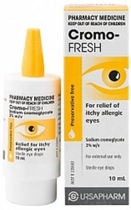 Cromo-Fresh Eye Drops 10ml