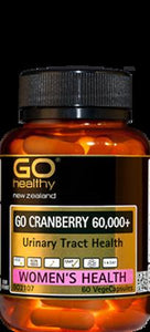 GO HEALTHY GO CRANBERRY 60,000+ 30 CAPSULES