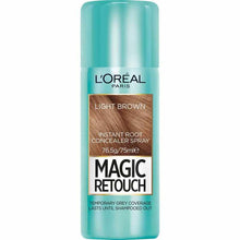 Load image into Gallery viewer, L'OREAL MAGIC RETOUCH ROOT CONCEALER SPRAY-LIGHT BROWN -
