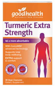 GOOD HEALTH Turmeric Extra Strength 30 Caps