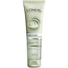 Load image into Gallery viewer, L&#39;OREAL PURE CLAY + EUCALYPTUS CREAM WASH 150ML
