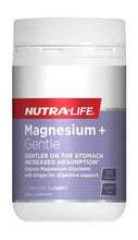 Load image into Gallery viewer, NUTRA-LIFE MAGNESIUM + GENTLE 120 CAPSULES
