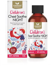 Load image into Gallery viewer, HARKER CHILDREN&#39;S CHEST SOOTHE NIGHT 150ML
