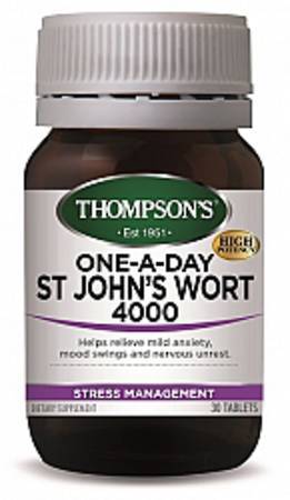 Thompson's St John's Wort 4000 One-a-Day 30 Tabs