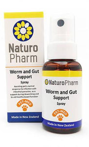 Naturo Pharm Pet-Med Worm & Gut Support Spray 25ml