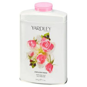 YARDLEY ROSE PERFUMED TALC 200G