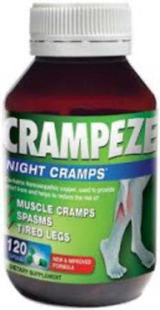 CRAMPEZE NIGHT CRAMPS CAPS 120