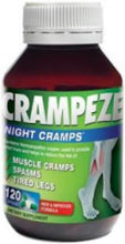 Load image into Gallery viewer, CRAMPEZE NIGHT CRAMPS CAPS 120
