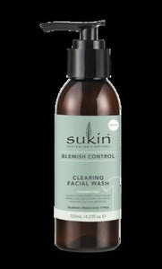 SUKIN Blemish Control Clearing Facial Wash,125ml