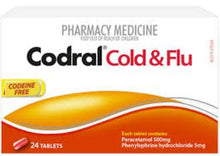 Load image into Gallery viewer, Codral Cold &amp; Flu Tablets 24 CODEINE FREE
