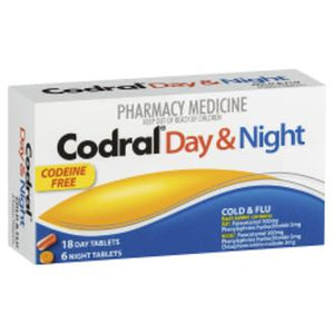 Codral Day & Night Tablets 24 Codeine FREE
