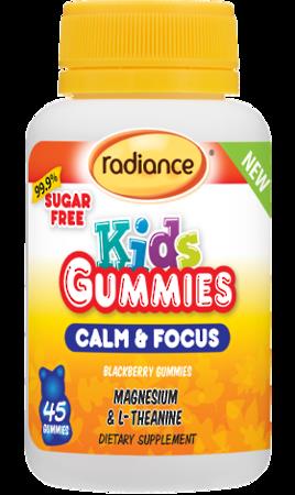 Radiance Kids Gummies Calm & Focus 45Gum