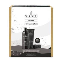 Load image into Gallery viewer, SUKIN THE GYM PACK WASH &amp; FACIAL MOISTURISER
