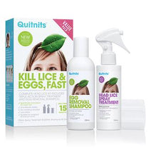 Load image into Gallery viewer, QUITNITS COMPLETE HEAD LICE KIT
