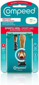 Compeed Sports Heel Blister Plasters x5