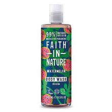 Load image into Gallery viewer, FAITH IN NATURE WATERMELON BODY WASH - 400ML

