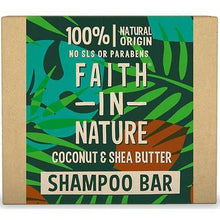 Load image into Gallery viewer, FAITH IN NATURE COCONUT &amp; SHEA BUTTER SHAMPOO BAR

