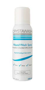 Crystawash Wound Wash Spray 100ml