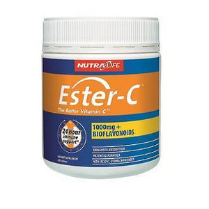 NUTRA-LIFE ESTER C 1000MG + BIOFLAVONOIDS 200 TABS